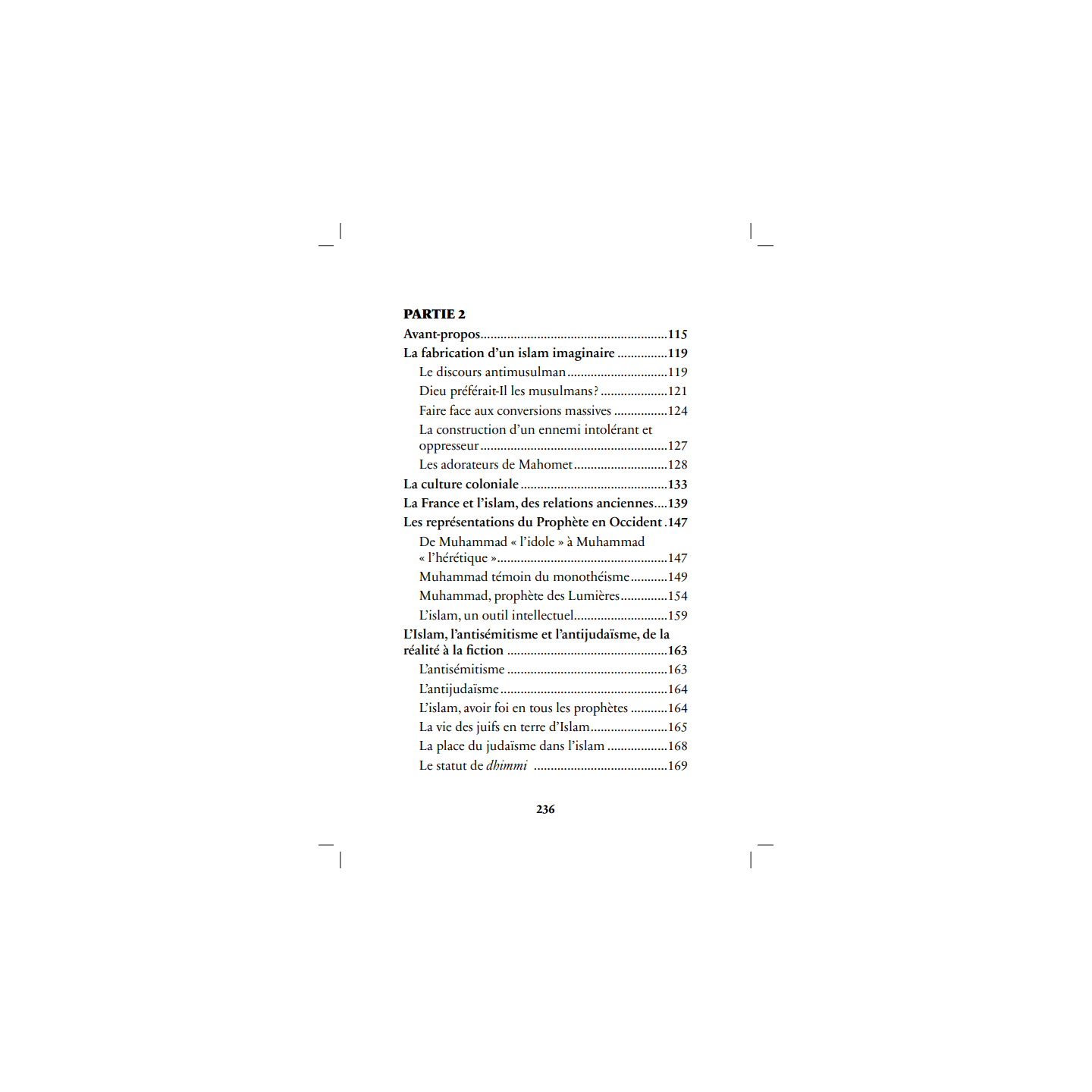 La place de l'Islam en France (version intégrale) - Thomas Sibille - Editions Héritage