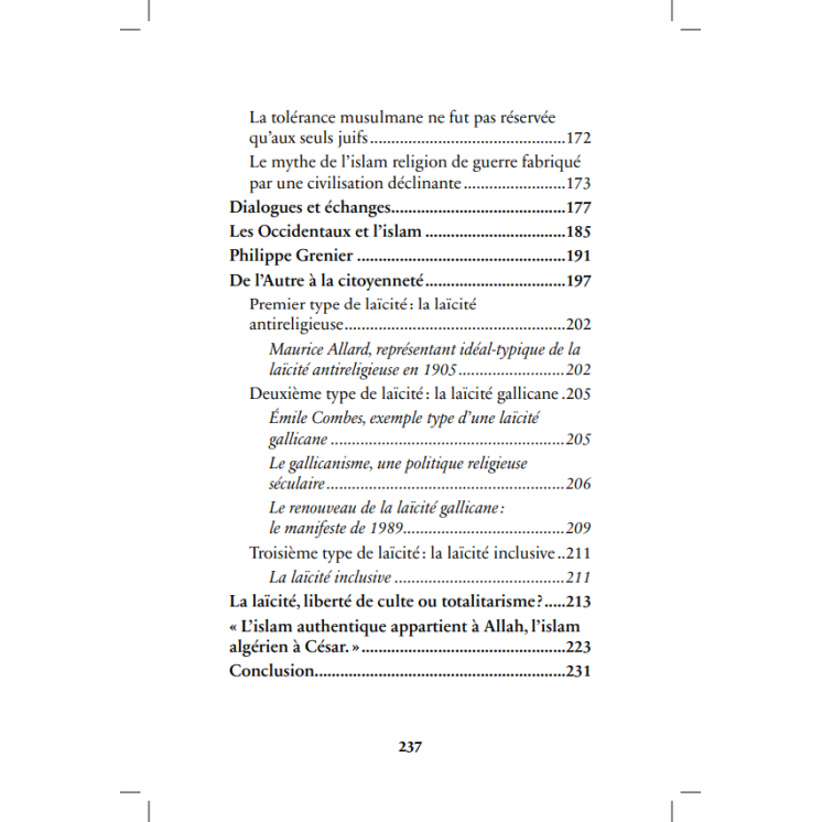 La place de l'Islam en France (version intégrale) - Thomas Sibille - Editions Héritage