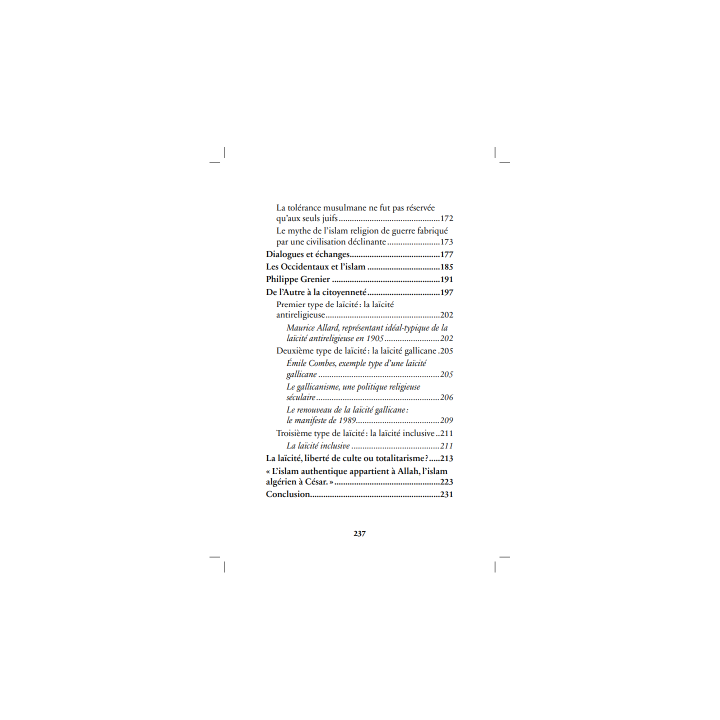 La place de l'Islam en France (version intégrale) - Thomas Sibille - Editions Héritage