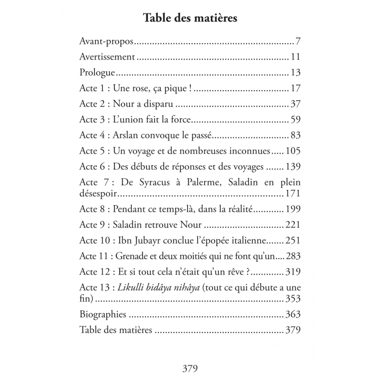 Saladin - Tome VII