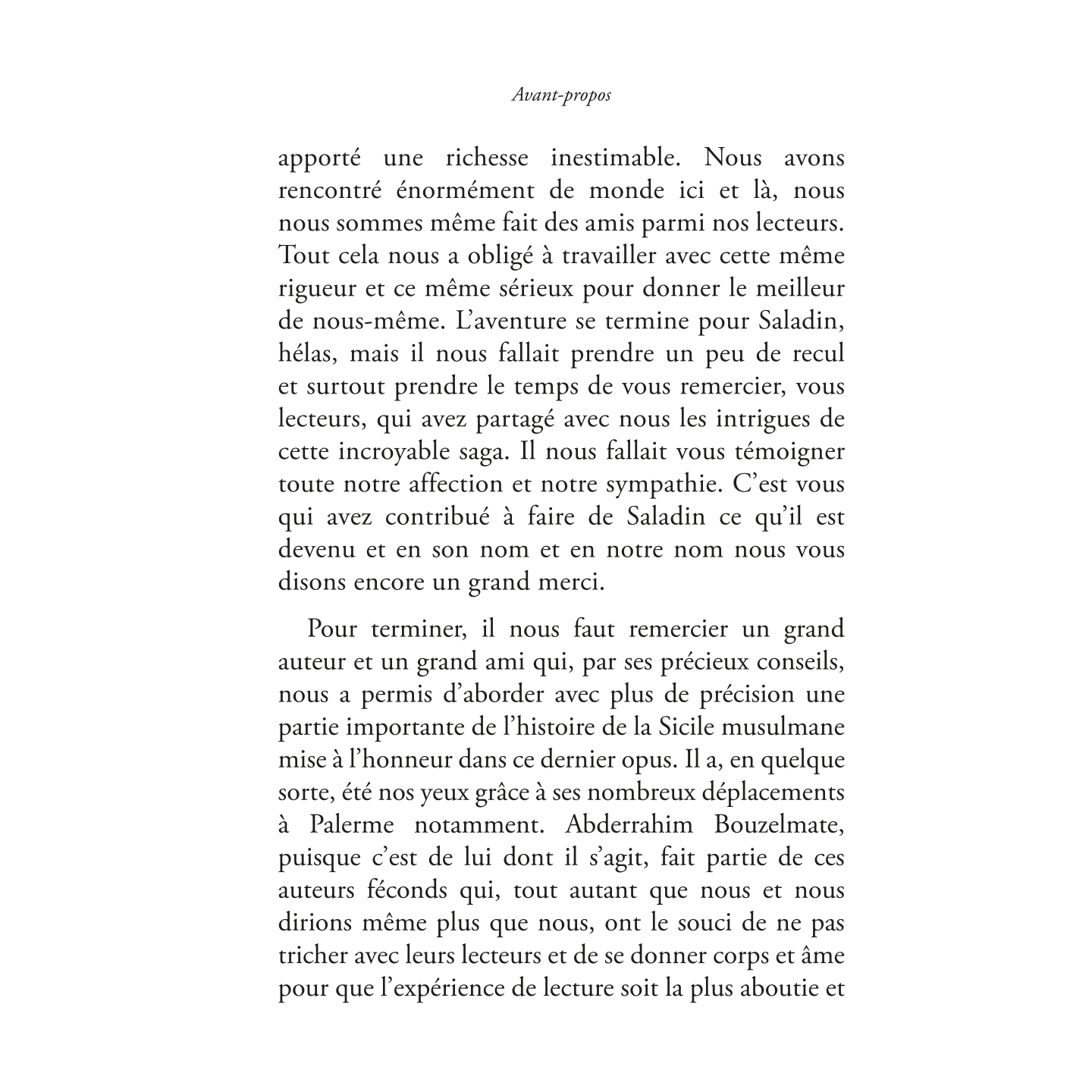 Saladin - Tome VII