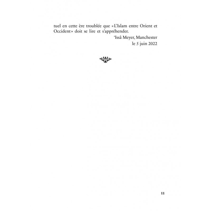 L'Islam entre Orient et Occident - Alija Izetbegovic - Héritage