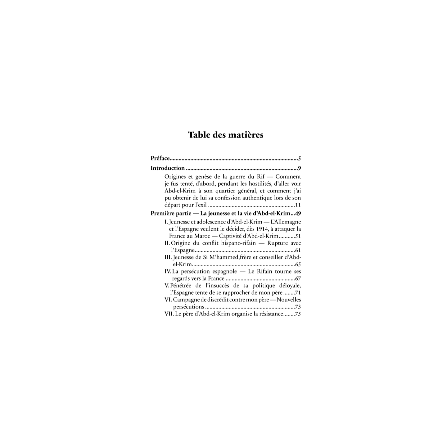 Mémoires d'Abd-el-Krim Khattabi - Héritage