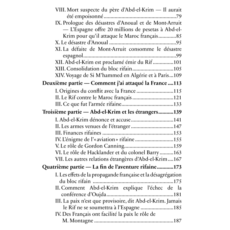 Mémoires d'Abd-el-Krim Khattabi - Héritage