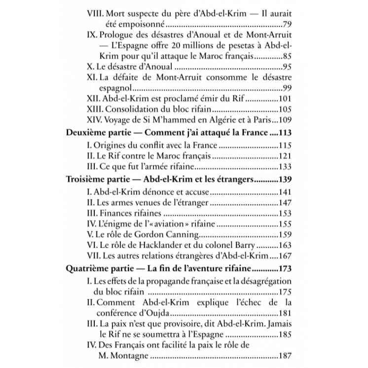 Mémoires d'Abd-el-Krim Khattabi - Héritage