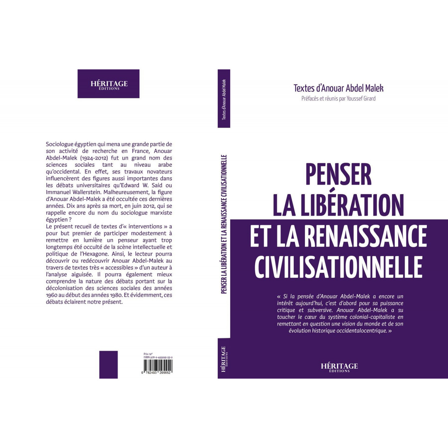 Penser la libération et la renaissance civilisationnelle - Anouar Abdel Malek - Héritage