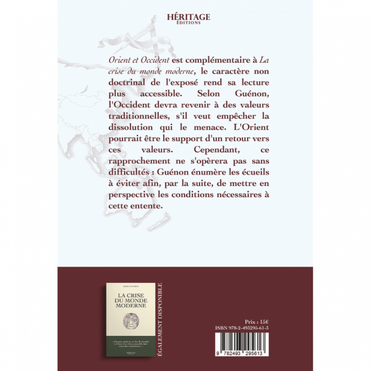Orient et Occident - René Guénon - Héritage