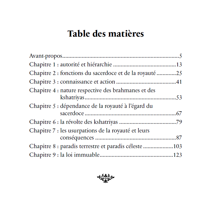 Autorité spirituelle et pouvoir temporel - René Guénon - Héritage