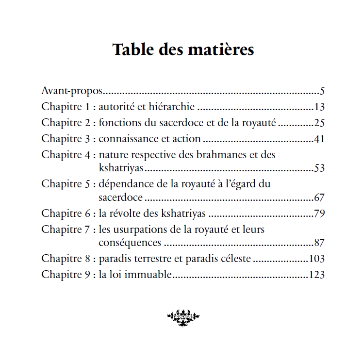 Autorité spirituelle et pouvoir temporel - René Guénon - Héritage
