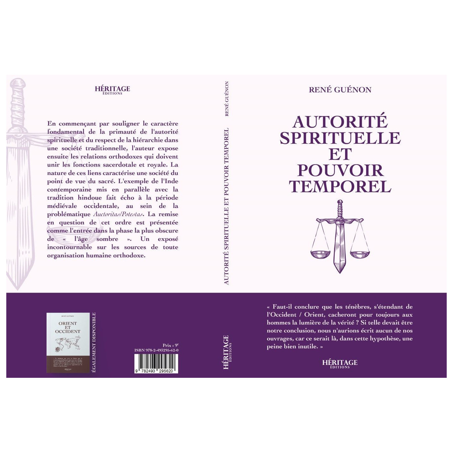 Autorité spirituelle et pouvoir temporel - René Guénon - Héritage
