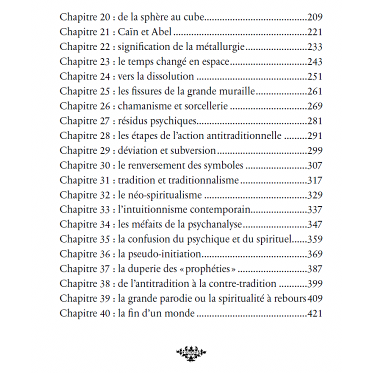 Le règne de la quantité et les signes des temps - René Guénon - Héritage