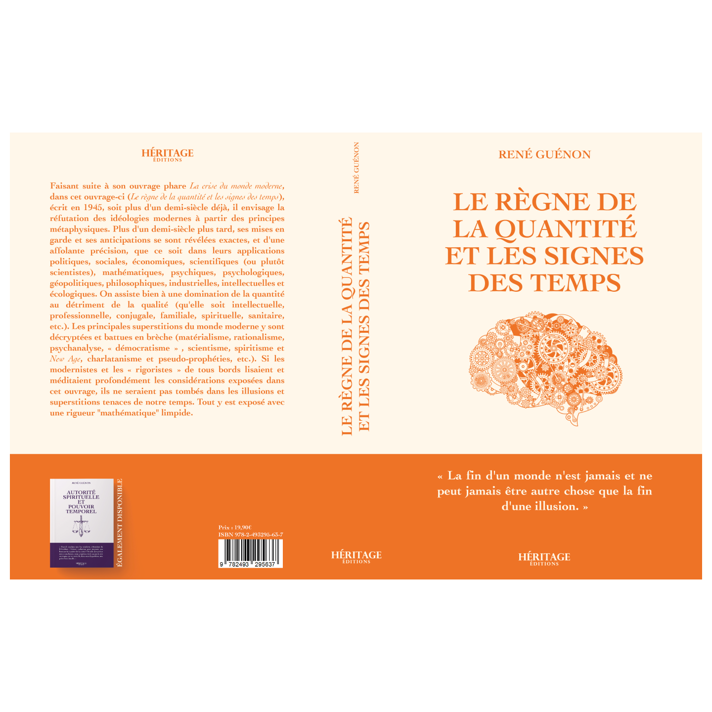 Le règne de la quantité et les signes des temps - René Guénon - Héritage