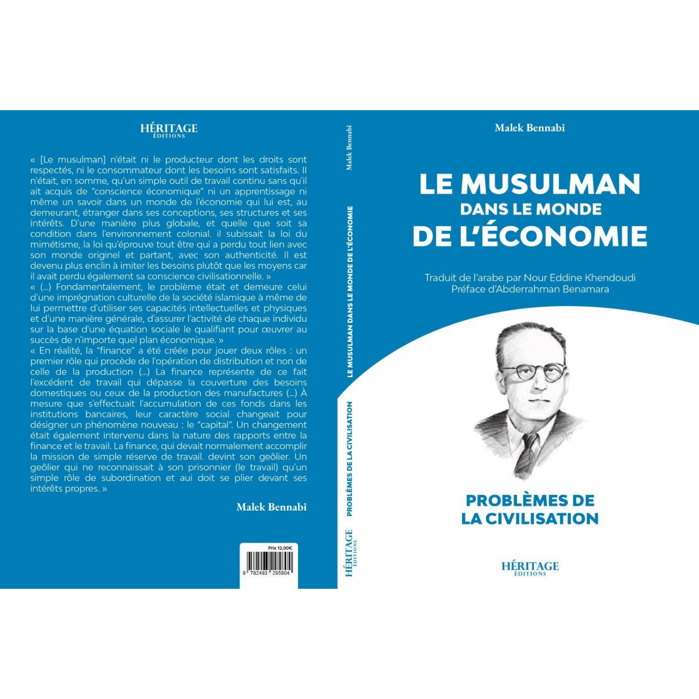 Le musulman dans le monde de l'économie - Malek Bennabi - Héritage
