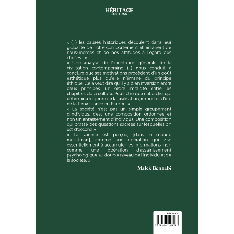 Propos sur l'édification nouvelle - Malek Bennabi - Héritage