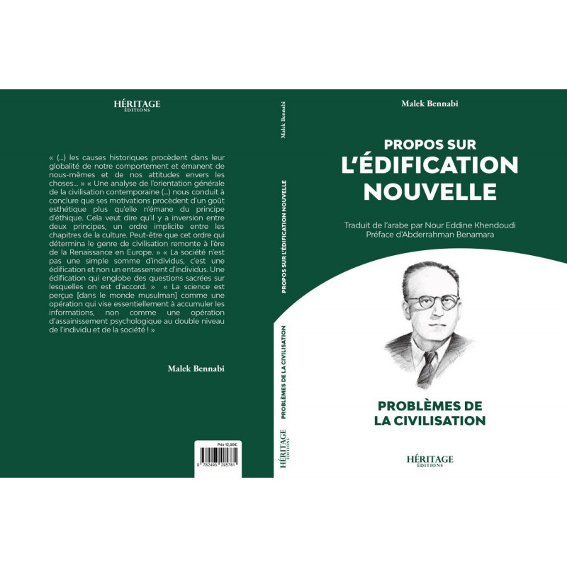 Propos sur l'édification nouvelle - Malek Bennabi - Héritage