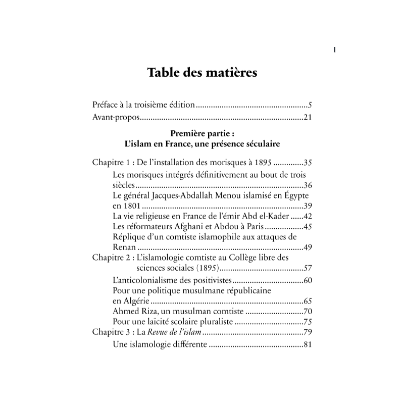 La France et ses musulmans : un siècle de politique musulmane (1895 - 2005) - Sadek Sellam - Héritage