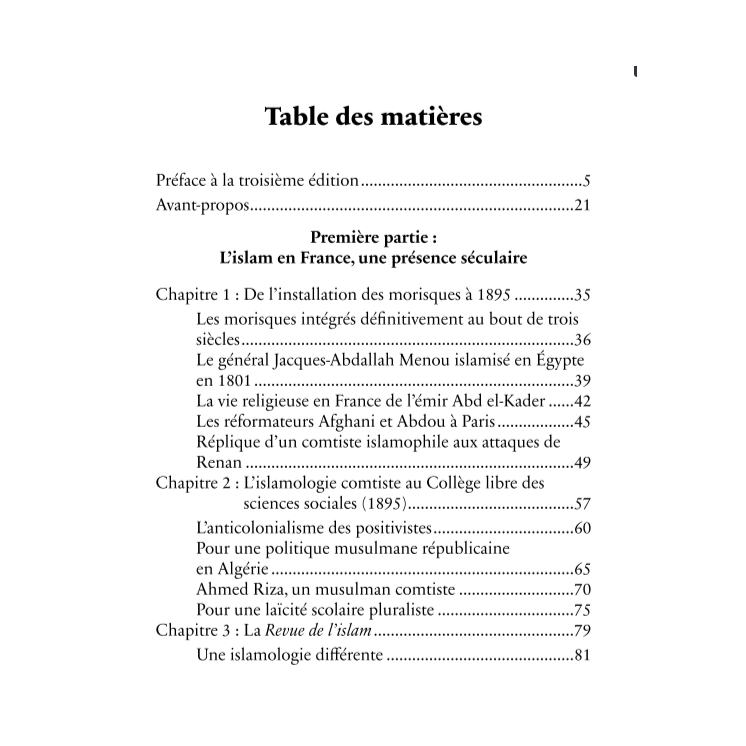 La France et ses musulmans : un siècle de politique musulmane (1895 - 2005) - Sadek Sellam - Héritage