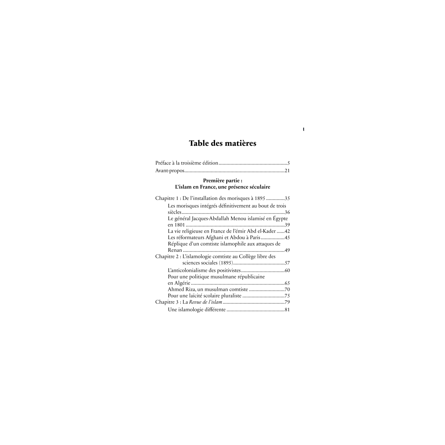 La France et ses musulmans : un siècle de politique musulmane (1895 - 2005) - Sadek Sellam - Héritage