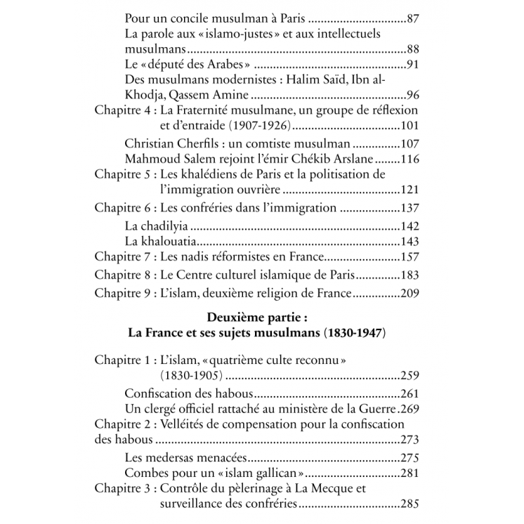 La France et ses musulmans : un siècle de politique musulmane (1895 - 2005) - Sadek Sellam - Héritage