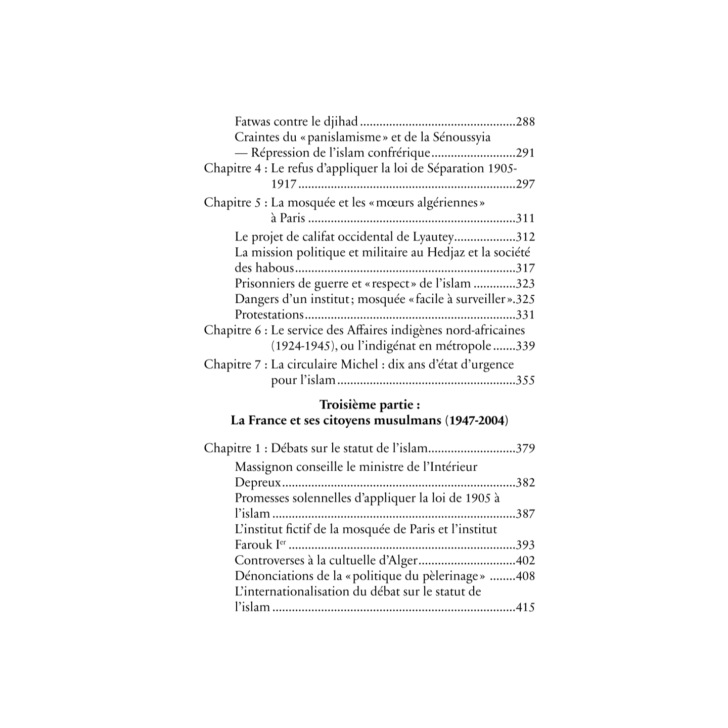 La France et ses musulmans : un siècle de politique musulmane (1895 - 2005) - Sadek Sellam - Héritage