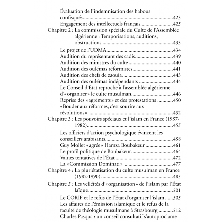 La France et ses musulmans : un siècle de politique musulmane (1895 - 2005) - Sadek Sellam - Héritage