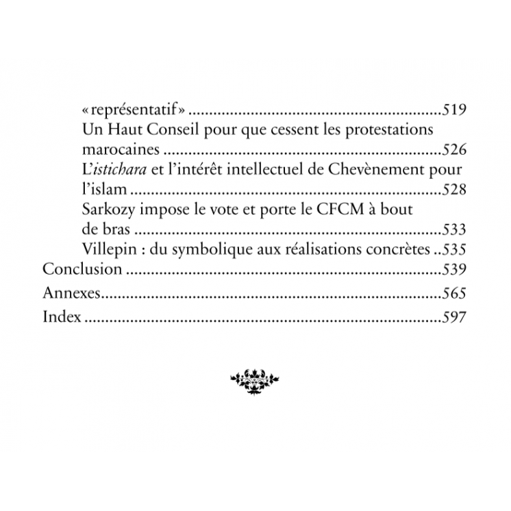 La France et ses musulmans : un siècle de politique musulmane (1895 - 2005) - Sadek Sellam - Héritage
