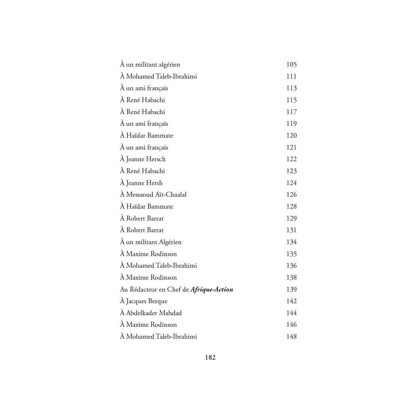 Lettres de prison (1957 - 1961) - Ahmed Taleb-Ibrahimi - Héritage