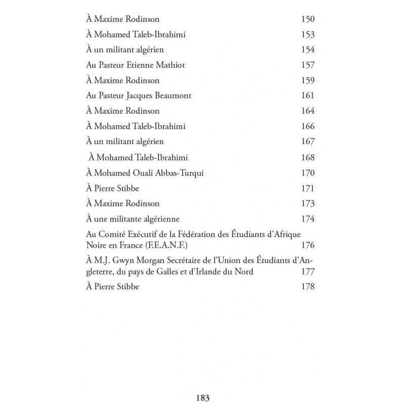 Lettres de prison (1957 - 1961) - Ahmed Taleb-Ibrahimi - Héritage