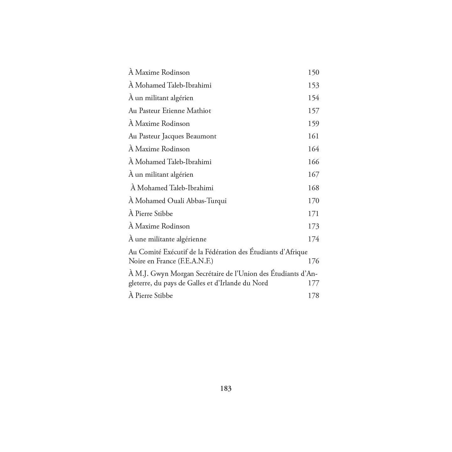 Lettres de prison (1957 - 1961) - Ahmed Taleb-Ibrahimi - Héritage