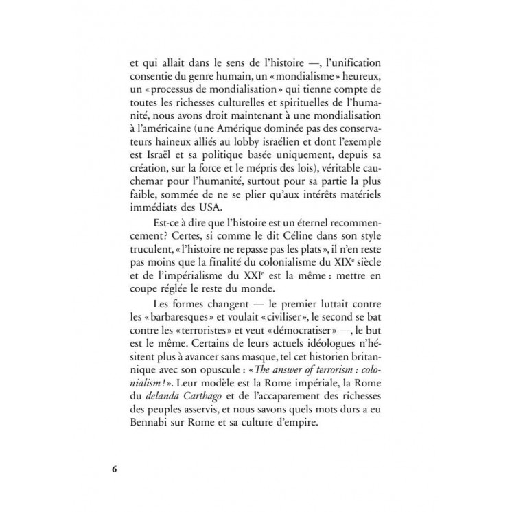 Colonisabilité - Malek Bennabi - Héritage