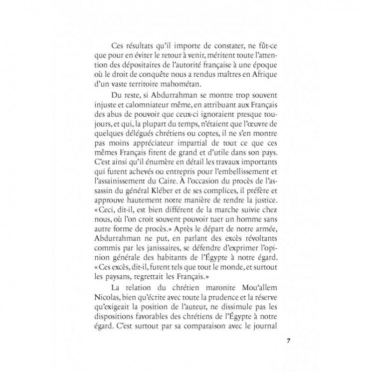 Journal d'Abdurrahman Gabarti pendant l'occupation française en Égypte - Héritage
