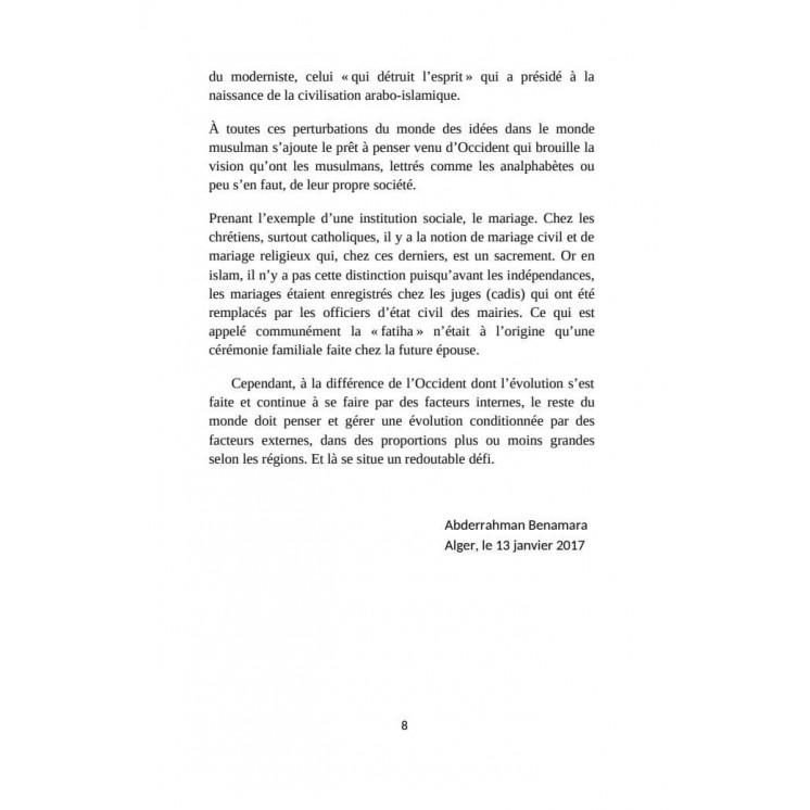 Naissance d'une société : le réseau des relations sociales - Malek Bennabi - Héritage