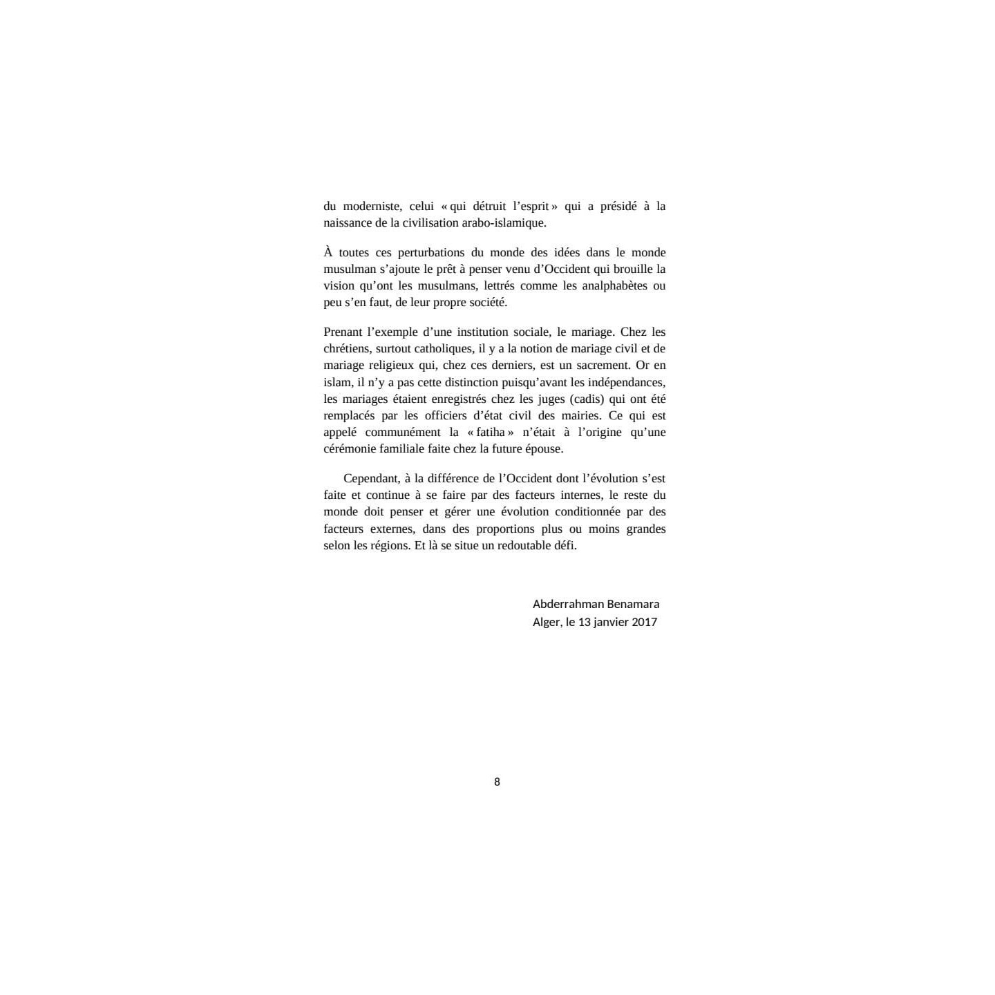 Naissance d'une société : le réseau des relations sociales - Malek Bennabi - Héritage