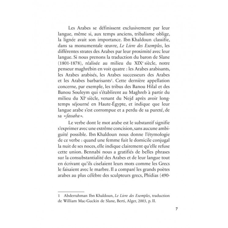 Mémoires d'un témoin du siècle : l'étudiant (1930-1939) - Malek Bennabi - Héritage