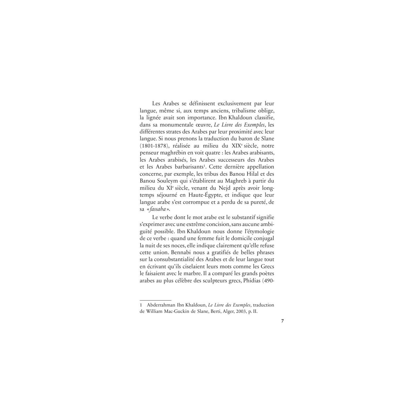 Mémoires d'un témoin du siècle : l'étudiant (1930-1939) - Malek Bennabi - Héritage