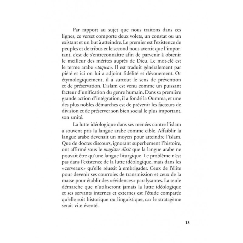 Mémoires d'un témoin du siècle : l'étudiant (1930-1939) - Malek Bennabi - Héritage