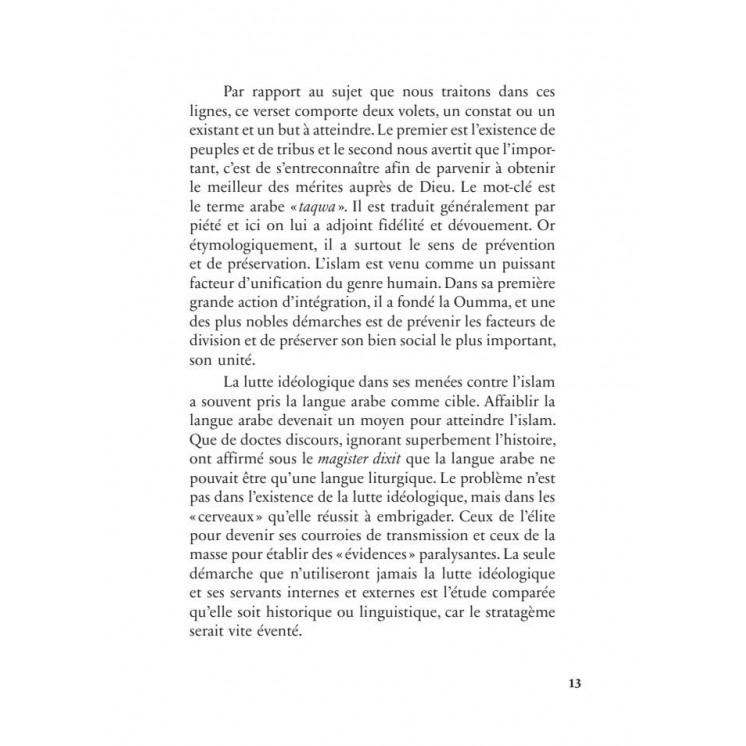 Mémoires d'un témoin du siècle : l'étudiant (1930-1939) - Malek Bennabi - Héritage