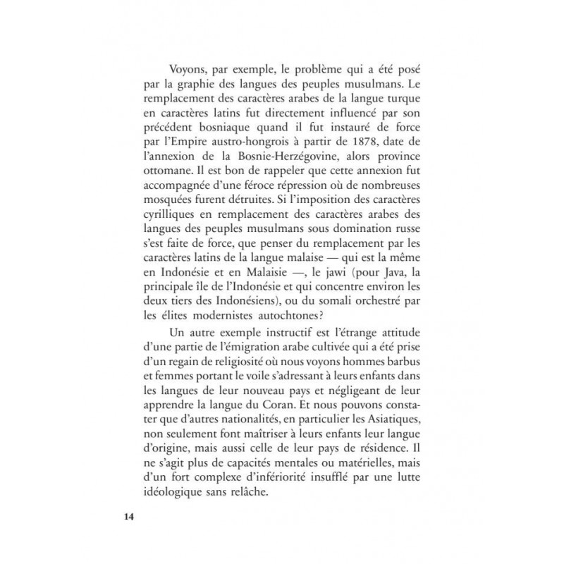 Mémoires d'un témoin du siècle : l'étudiant (1930-1939) - Malek Bennabi - Héritage