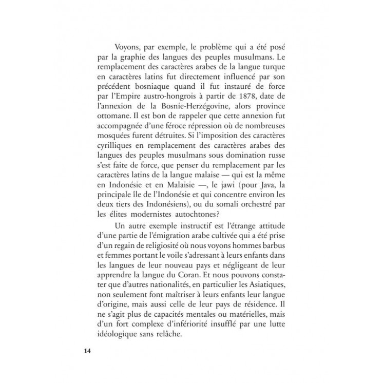 Mémoires d'un témoin du siècle : l'étudiant (1930-1939) - Malek Bennabi - Héritage