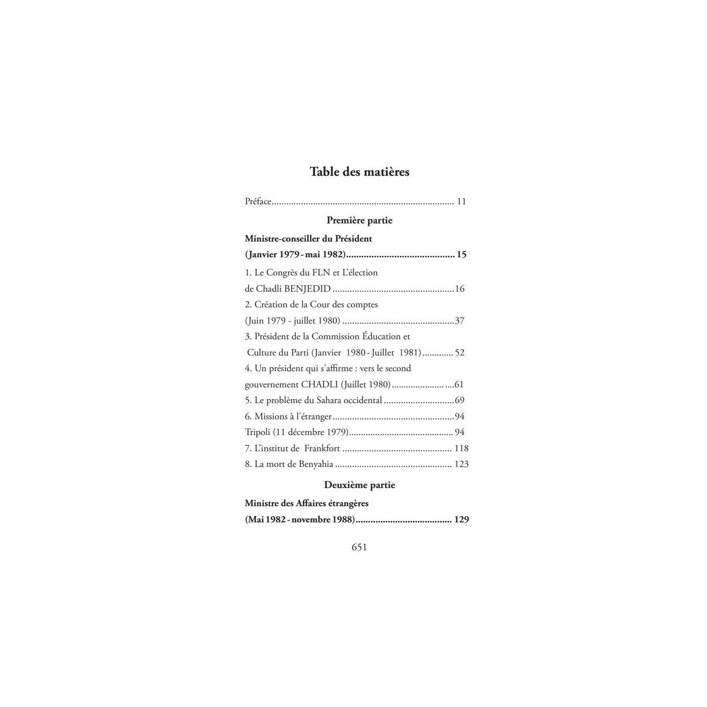 Mémoires d'un algérien - tome 3 - Ahmed Taleb-Ibrahimi - Héritage