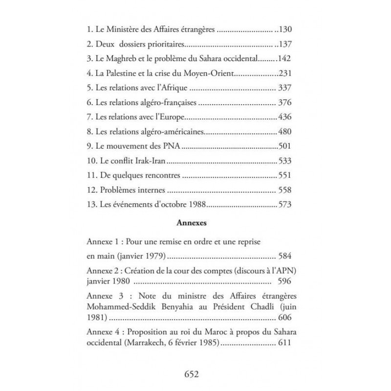 Mémoires d'un algérien - tome 3 - Ahmed Taleb-Ibrahimi - Héritage