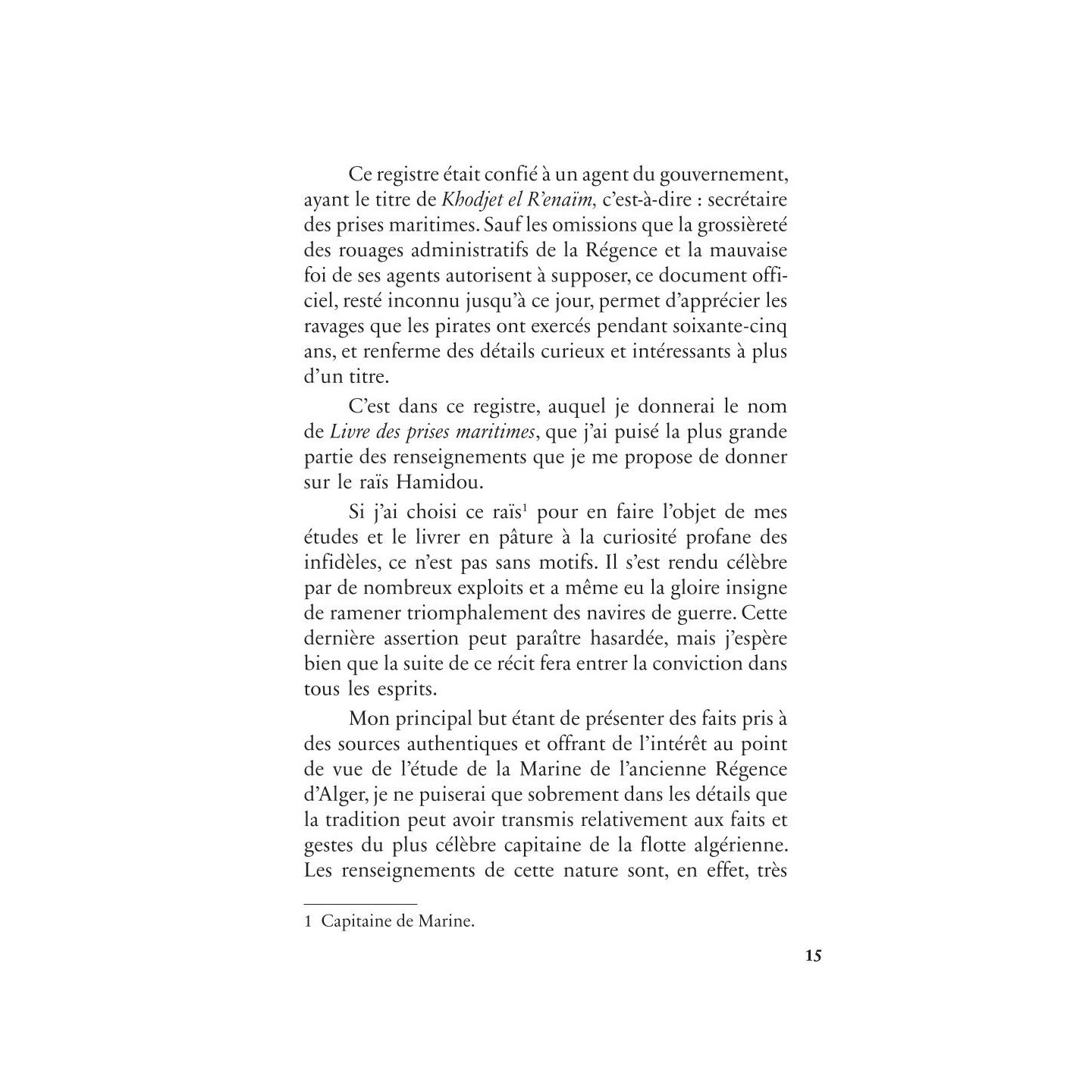 Raïs Hamidou - Albert Devoulx - Héritage