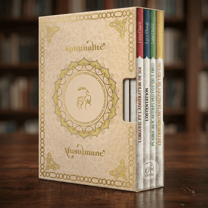Coffret 4 livres : Les maladies du cœur en islam - Lyess Chacal - Oryms