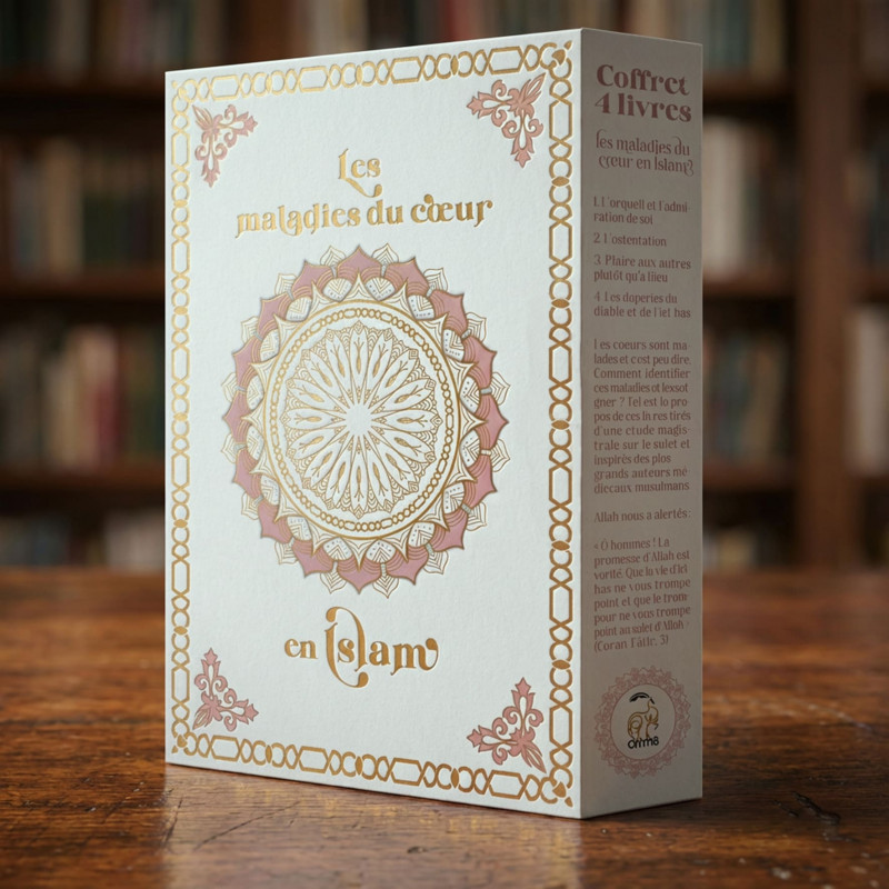 Coffret 4 livres : Les maladies du cœur en islam - Lyess Chacal - Oryms