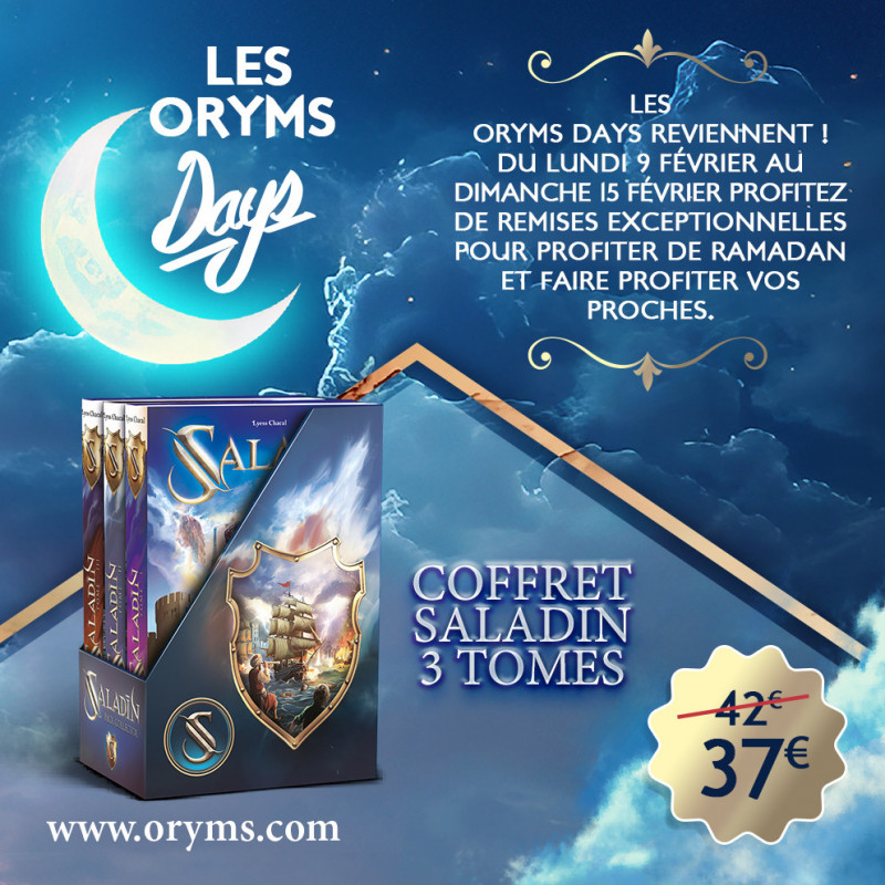 Pack collector Saladin (tomes 1, 2 et 3) - Oryms