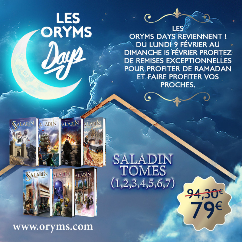 Pack Saladin - l'intégrale des 7 tomes