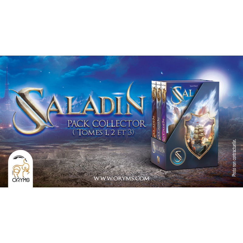 Pack collector Saladin (tomes 1, 2 et 3) - Oryms