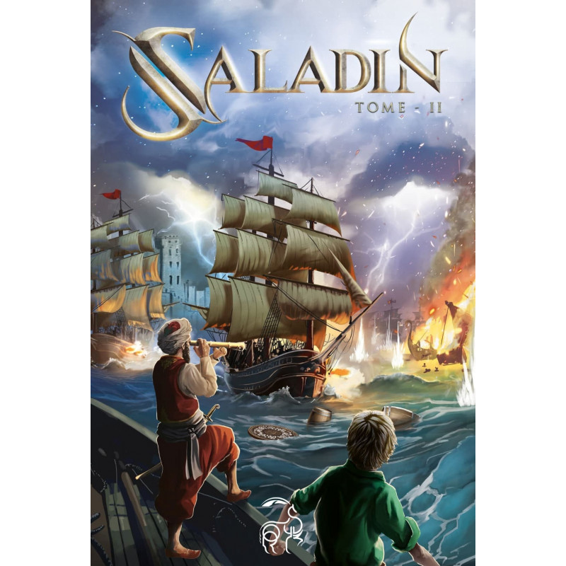 Saladin remonte le temps à la rencontre de l'histoire - Tome 2 - Lyess Chacal - Oryms