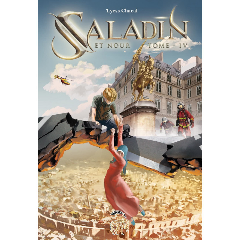 Nour et Saladin - Les labyrinthes du temps - tome 4 - Lyess Chacal - Oryms